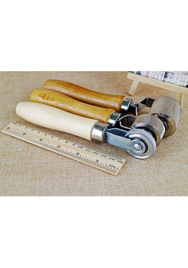 Ahşap Saplı Lastik Yama Silindiri 6mm / 20mm / 40mm