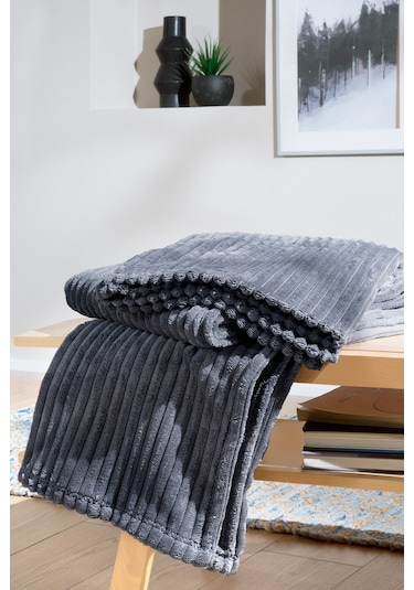 Yataş Bedding Holly Wellsoft Tv Battaniyesi 140x190 CM - Antrasit