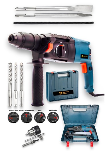 Dynamic Tech DT-228 2-28 MM Darbeli Kırıcı Delici