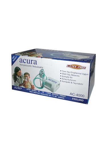 Acura AC-4000 Kompresörlü Nebulizatör