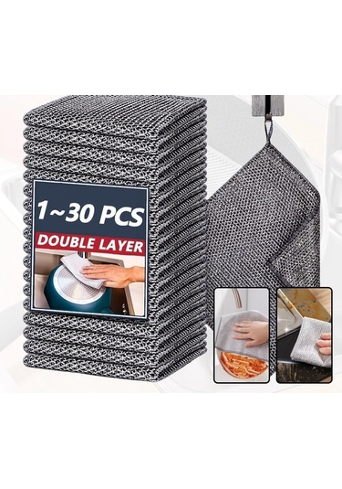 Sihirli Temizlik Bezi Çok Amaçlı Tel Mucize Temizlik Bezi Diğer