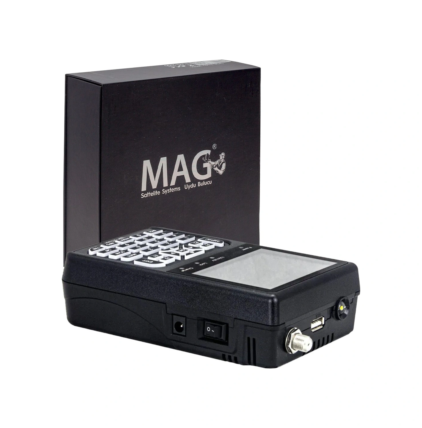 Mag Mag-2100 3.5'' Dvb-s/s2 Lcd Ekran Görüntülü Hd Uydu Yön Sinya