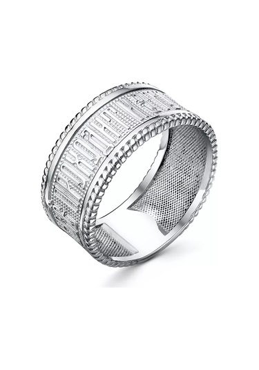 Lepta Gümüş Yüzük "her Şey Geçer Ve Bu Da Geçer" 187823641 Gri