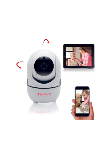 Brionvega BV6000 Wi-Fi Gece Görüşlü Kablosuz Bebek Güvenlik Kamerası