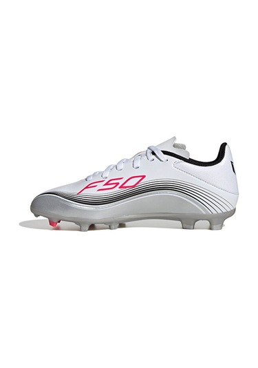 Adidas F50 Messi League Fg/mg J Çocuk Çoklu Çim Zemin Kramponu Jp7454 Beyaz Beyaz