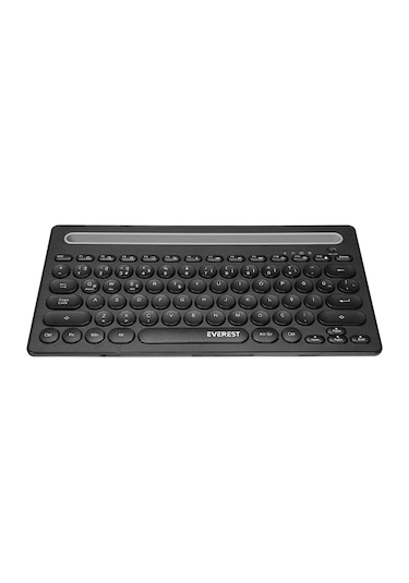 Everest KB-BT84 Bluetooth Ultra İnce + Şarjlı Q Mac/Win/Android/Uyumlu iOS  Kablosuz Klavye