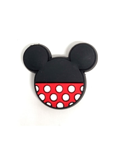 Crocs Terlik Süsü & Renkli Aksesuar Jibbitz Antrasit