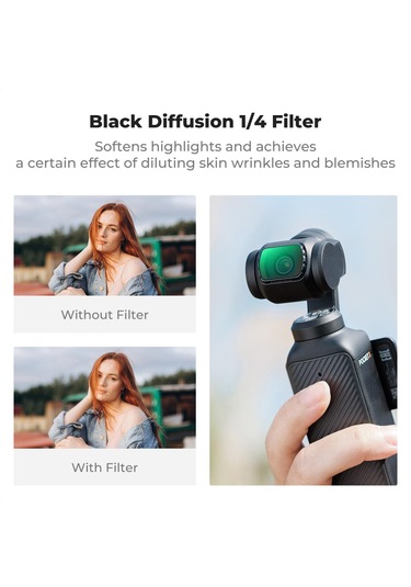 K&f Concept Magnetic 4'lü Efekt Filtre Seti Djı Osmo Pocket 3 C