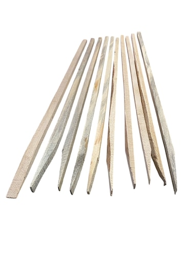 Mobilreyon Ahşap Fidan Çıtası,destek Çubuğu 2-2-100 Cm 25 Adet