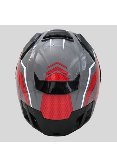 Arwic Pro Model Kapalı Full Face Motosiklet Kaskı Ar939 Kırmızı