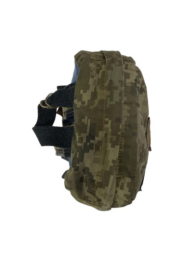 Kaliteli Mini Vintage Salaş Disayn Günlük Sırt Gezi Çantası 19 Cm X 34 Cm Açık Haki