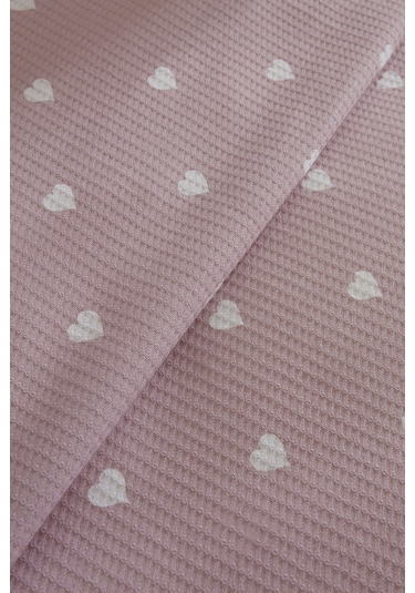 Karaca Home Amour %100 Pamuk Çift Kişilik Pike Takımı Pembe Pembe