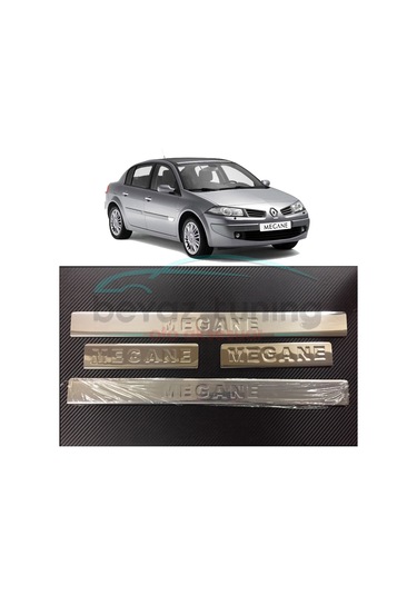 Renault Megane 2 Kapı Eşiği Kromu Nikelajı