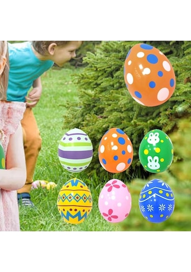 Pazly Yumurtası Yeşil Suntek Şişme Paskalya Ev Dekoru Dekorasyon Qw