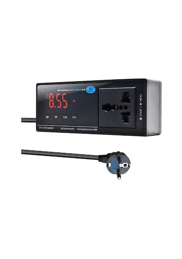 Novahub Ac-112 Dijital Sıcaklık Geçirmez Kontrol Cihazı Akvaryum Mikrobilgisayar Termostatı