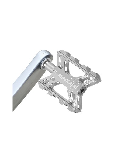 Enlee-katlanır Bisiklet Pedallar Alüminyum Alaşım Düz Bisiklet Y16574s