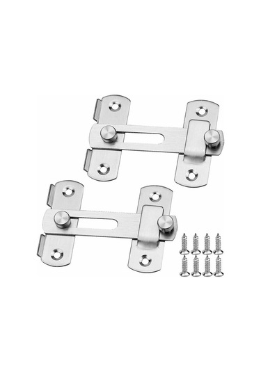 Emniyetli Sürgülü Kilit Paslanmaz Çelik Kapı Vidaları B