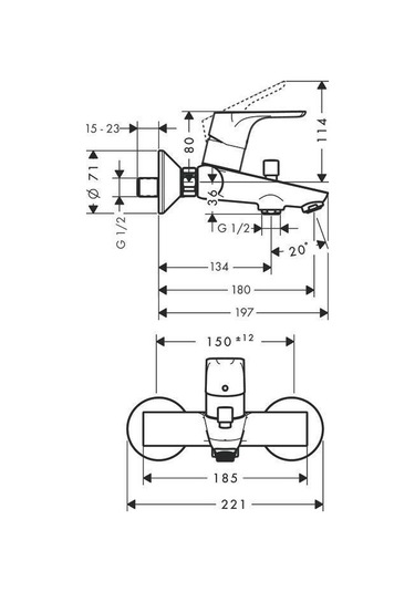 Hansgrohe Focus Banyo Bataryası Diğer