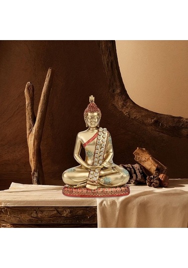 Pazly Yemek Tayland Tatil Suntek Odası Heykeli Evi Cm Çiftlik Buda 14x7.5x19.5 Se 14x7.5x19.5 Cm
