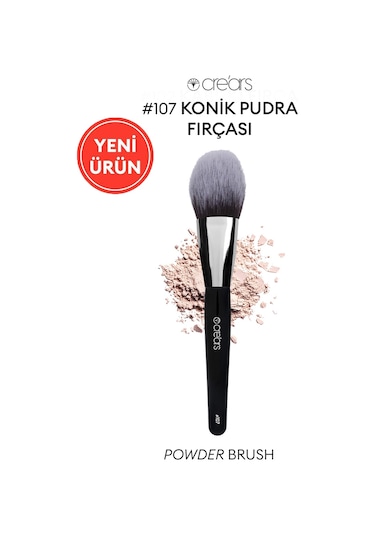 Konik Pudra Fırçası Cre'ars Powder Brush 107