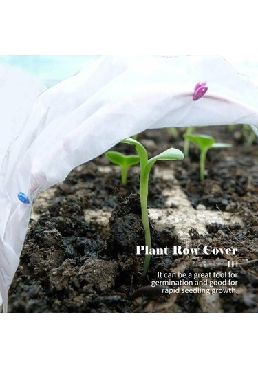 Singree 5 Adet 10 Metre Bitki Örtüsü - Don Koruma, Hızlı Büyüme Ve Yeniden Kullanılabilir Bahçe Kumaşı