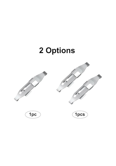 Mufunye Pratik Tırnak Düzeltme Aracı: Paslanmaz Çelik Ve Abs Malzeme, 1 Veya 2 Adet Seçenekli