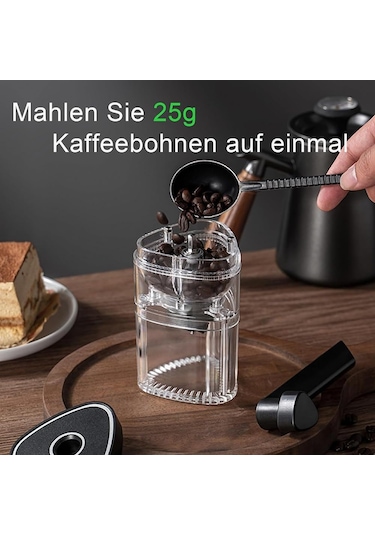 Knadgbft Manuel Kahve Öğütücü, Koni Değirmeni Kahve Çekirdekleri