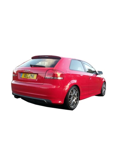 Audi A3 8p S3 2005 - 2008 2 Kapı Arka Tampon Eki - Difüzör Plastik