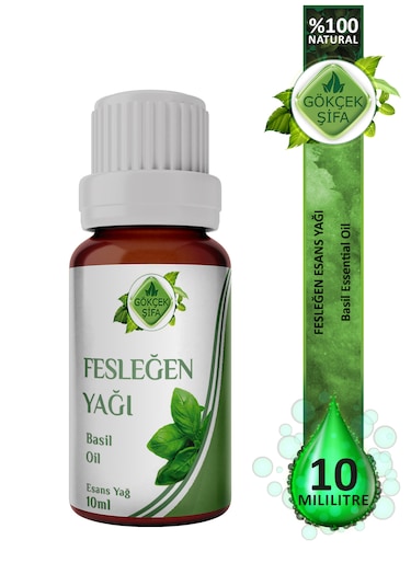 Fesleğen Yağı Basil Essential Oil 10 Ml.