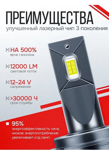 Car Paradıse Bh4 9006 Araç Için Led Lamba 458415602