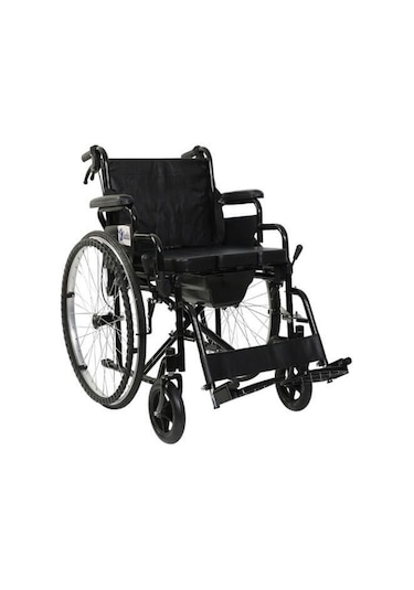 Golfi G120 Engelli Klozetli Banyo Tuvalet Tekerlekli Sandalyesi