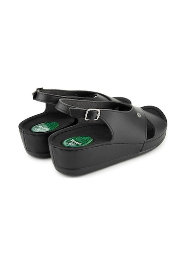 Muya İngane 35207-430 Topuk Jelli Anatomik Taban Kadın Sandalet Siyah 36-40 Siyah