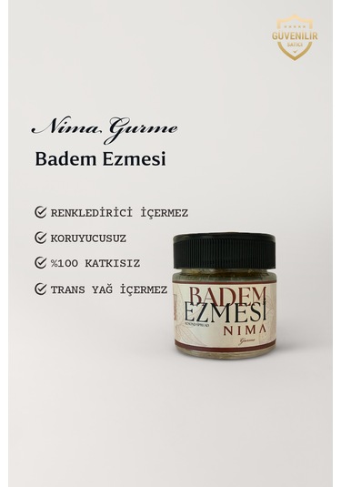 Nima Gurme Badem Ezmesi 200 G