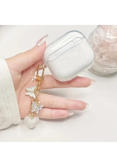 Airpods Pro 3. Nesil 2025 Uyumlu Tasarımlı Preminum Kılıf 1.kalite Son Çıkan Şeffaf