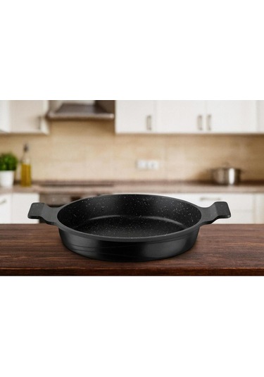 Noxara 18 Cm Döküm Sahan Siyah Yapışmaz