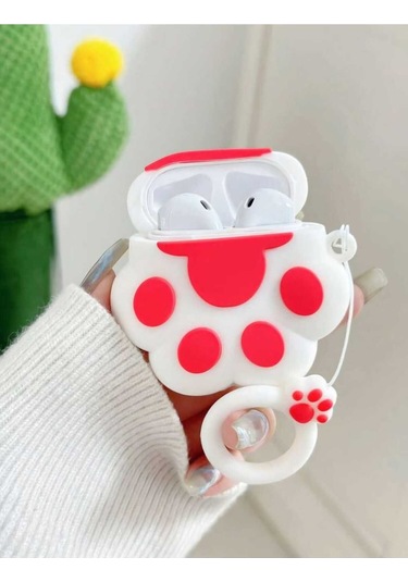 İphone 3. Nesil Uyumlu Koruyucu Bluetooth Kulaklık Kılıfı Figürlü Pati Airpods 3. Nesil