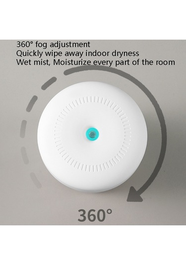 Ev Sessiz Büyük Kapasiteli Nemlendirici Ofis Usb Aromaterapi Püskürtücü Am-j1 Beyaz