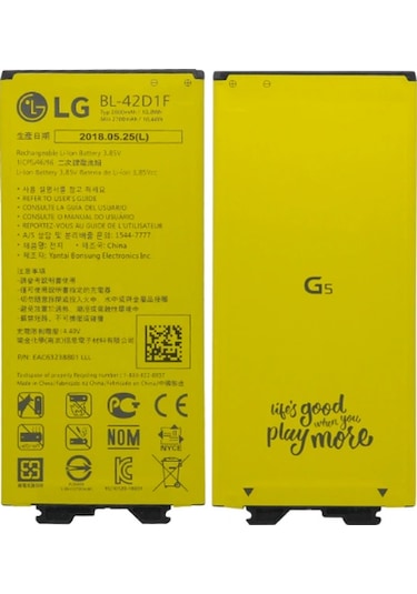 LG Uyumlu G5 H850Tr Batarya 2800 Mah