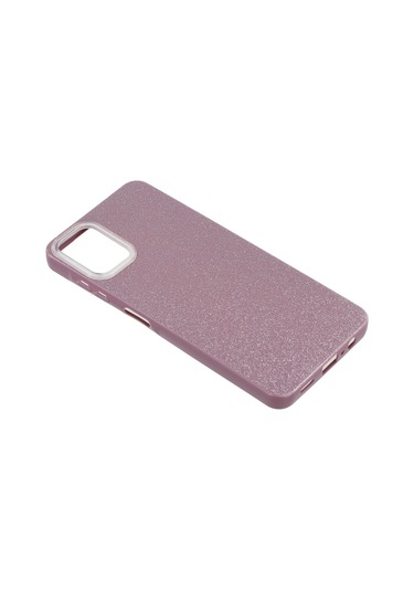 For Samsung Galaxy Uyumlu A06 Case Imd Glitter Tpu Phone Cover Large Camera Cutout - Purple Mor