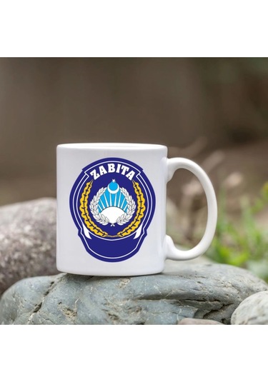 Zabıta Model Bardak - Zabıta Bardağı Beyaz