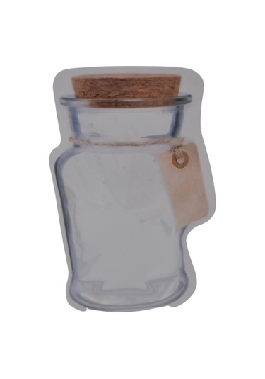 Kavanoz Görünümlü Kilitli Poşet Çıtçıtlı Ve Pratik Torba 4 Adet Diğer