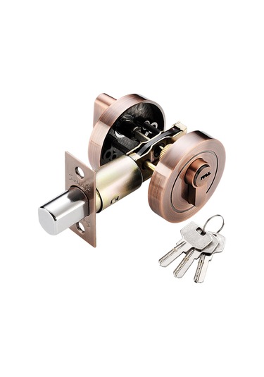 Suntek Kilitli Kapı Kilidi Çağdaş Kırmızı-bakır