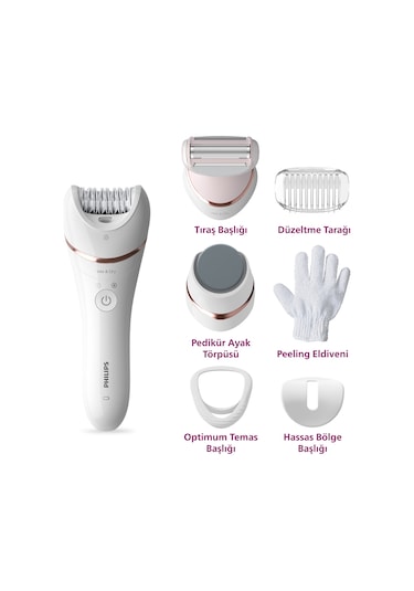 Philips Bre730/05 8000 Serisi Islak ve Kuru Epilatör