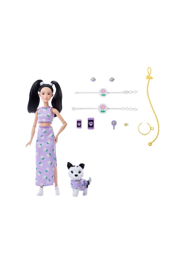 Barbie Uyumlu Dostlar - Çiçek Teması