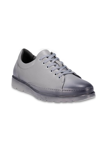 Olıver-g Erkek Deri Ayakkabı Gri Gri