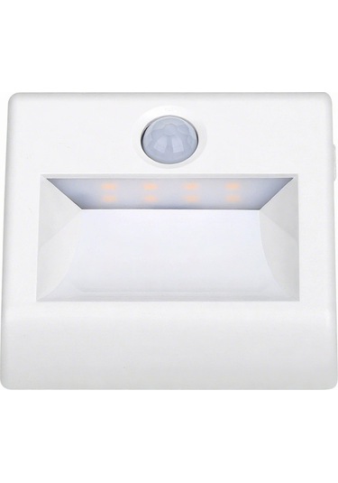 Vkemall 2 Adet Led Hareket Sensörlü Gece Lambası - Koridor, Merdiven Ve Zemin Işığı - Otomatik Tetiklemeli, Göz Korumalı Ve Enerji Tasarruflu Avrupa Standartı Beyaz