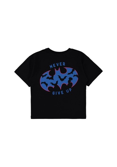 Batman Forever Baskılı 10-13 Yaş Tişört Siyah