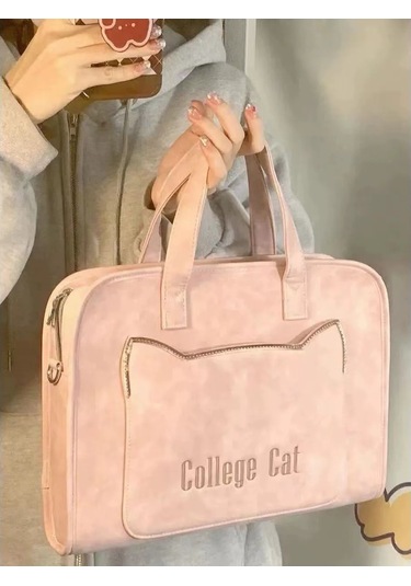 Lemestar Pembe 13.3/14 İnç İş Laptop Çantası - Tek Omuzlu, El Tutan Ve Çapraz Çantı - İş Seyahat İçin Tasarlanmıştır Diğer