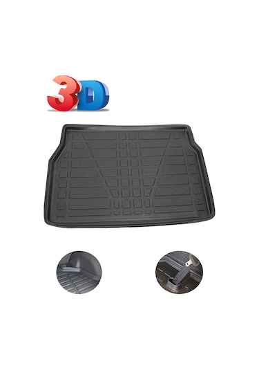 Peugeot 3008 Hybrid 2024+ Uyumlu Lıner Araca Özel 3d Alt Bagaj Havuzu - 3008 Alt Kademe