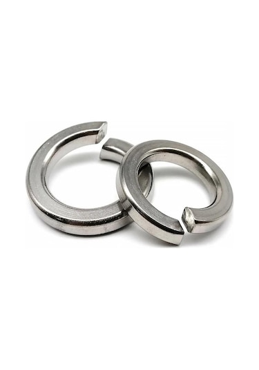 5-100pcs 304 Paslanmaz Çelik Metrik Bölünmüş Yaylı Kilit Yıkama Boyutu M1.6-m22 M5